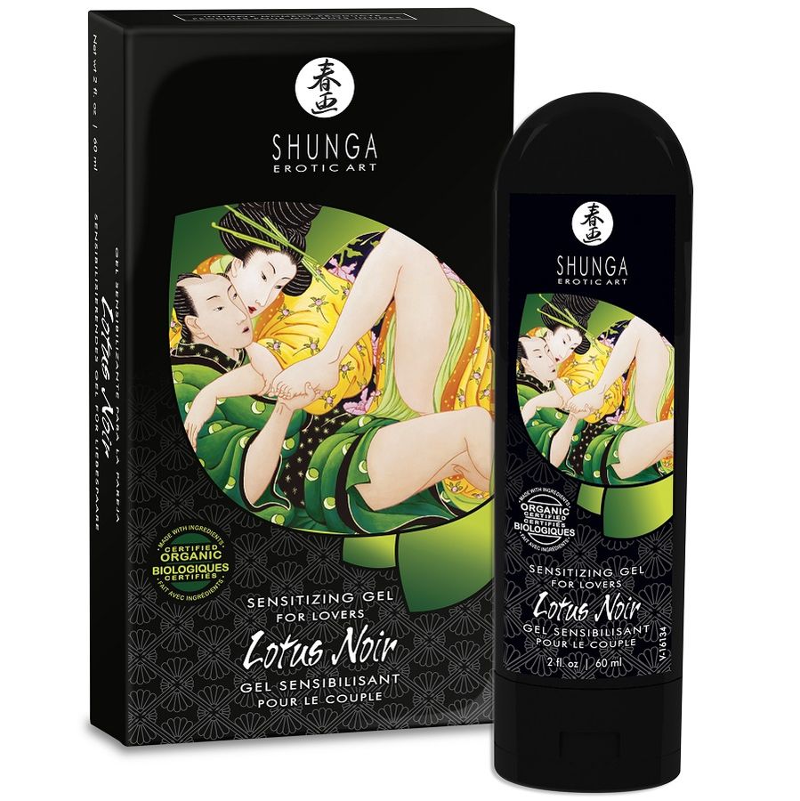 gel sensibilisant Shunga Lotus Noir
