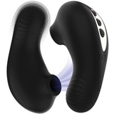 Stimulateur clitoridien silicone Rithual Shushu Pro, 11 cm, noir