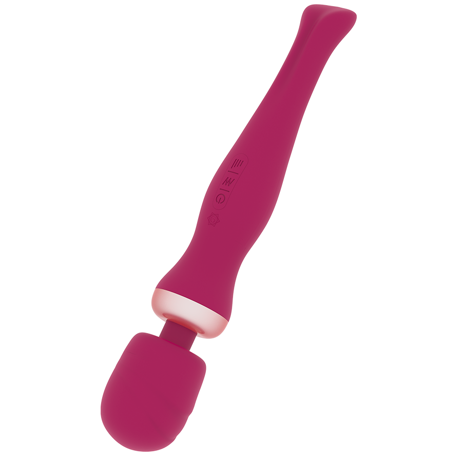 Vibromasseur wand silicone Rithual Akasha, orchidée