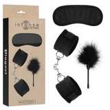 coffret similicuir menottes bandeau plumeau Intense