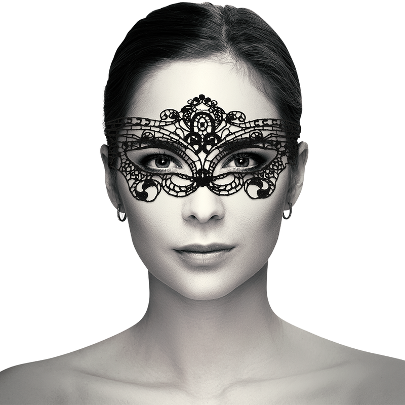 masque dentelle Coquette noir
