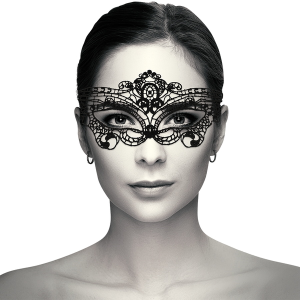 masque dentelle Coquette noir