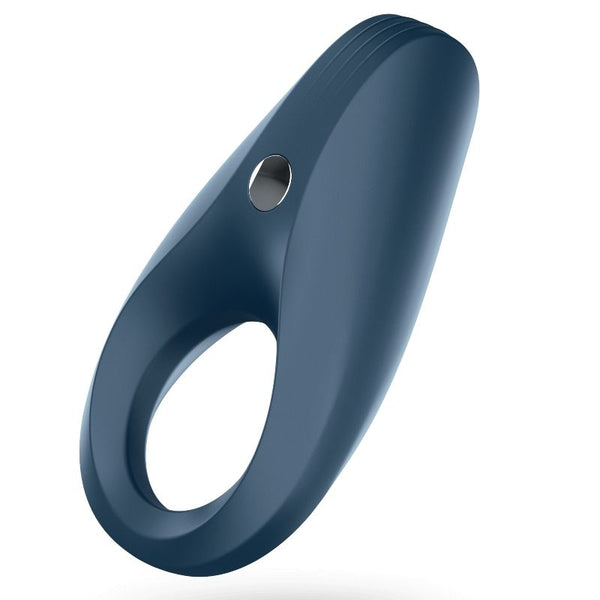 Anneau pénien vibrant Satisfyer Ring 1, silicone, bleu, stimulateur clitoridien