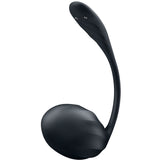 Stimulateur point G portable silicone Satisfyer Ribbed Petal, noir