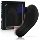 Stimulateur clitoridien silicone Rithual Shushu Pro, 11 cm, noir