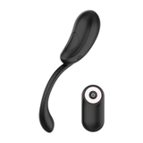 Œuf vibrant télécommandé silicone Coquette Chic Desire, noir et or