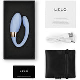 Stimulateur couple connecté silicone LELO Tiani Twist, bleu poudré