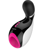 Masturbateur masculin connecté Nalone Oxxy, silicone, vibration et aspiration