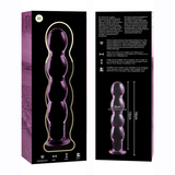 Gode verre borosilicate Nebula by Ibiza, 16,5 cm, rose