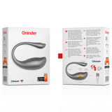 Œuf vibrant connecté silicone Oninder Nairobi, noir