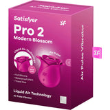 Stimulateur clitoridien silicone Satisfyer Pro 2 Modern Blossom