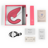 Vibromasseur rabbit silicone Womanizer Blend, rose