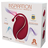 Coffret ventouse clitoridienne et œuf vibrant Adrien Lastic Inspiration, rouge
