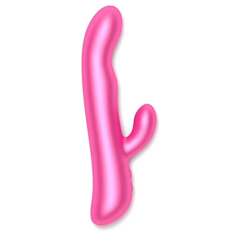 Vibromasseur rabbit silicone Oninder Oslo, rose