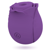 Stimulateur clitoridien par aspiration Mía Rose Wave, silicone violet