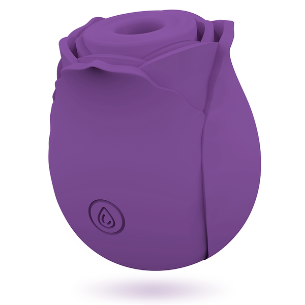 Stimulateur clitoridien par aspiration Mía Rose Wave, silicone violet