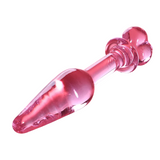 plug verre borosilicate Nebula Rose