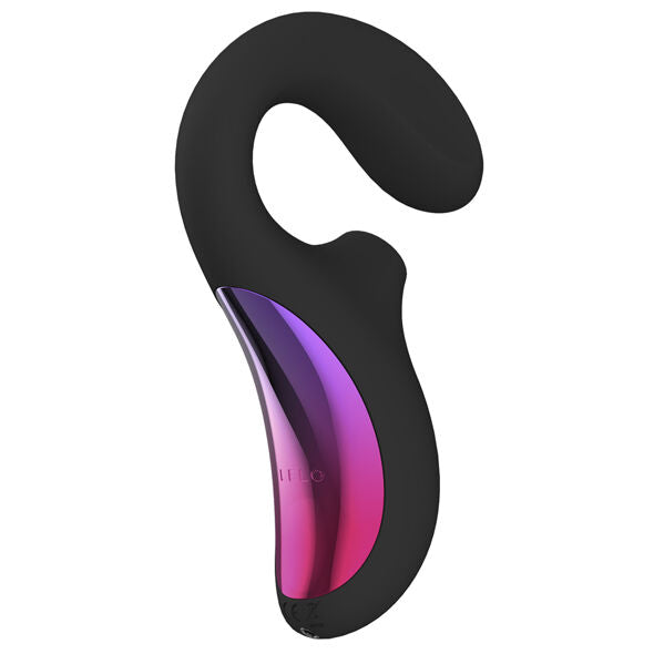 Stimulateur double sonique silicone LELO Enigma, noir