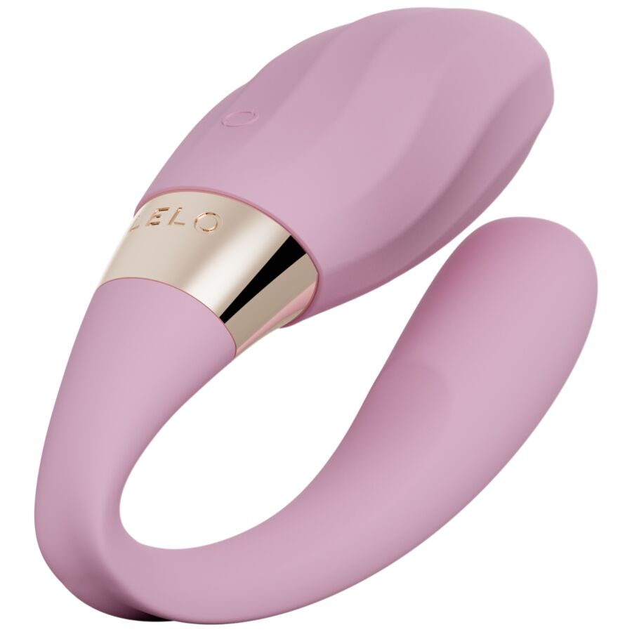 Stimulateur couple connecté silicone LELO Tiani Twist, rose pâle