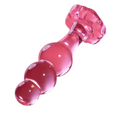 plug verre borosilicate Nebula 1 Rose