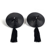 cache-tetons burlesque pompons noir Bijoux Indiscrets.