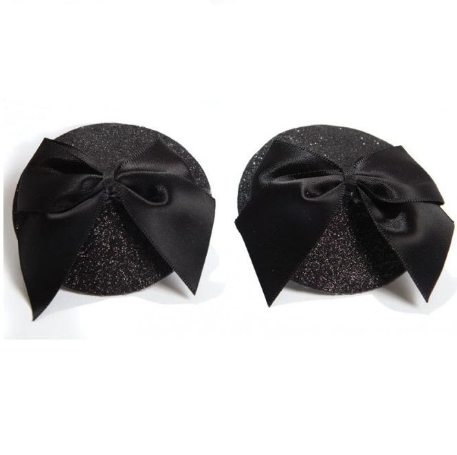 cache-tetons burlesque noeud brillant Bijoux Indiscrets.