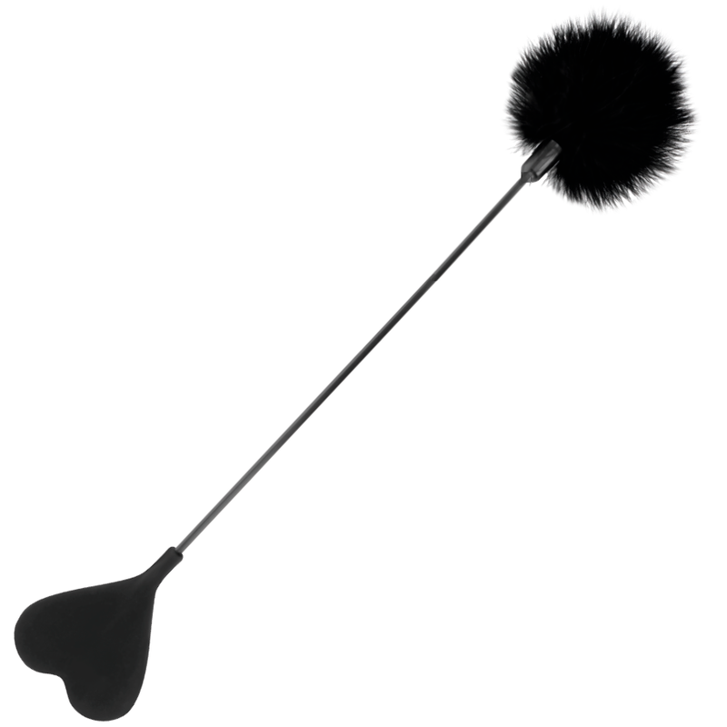 cravache plumeau Darkness noir