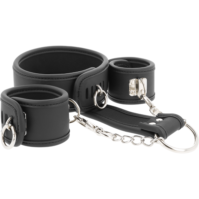 collier menottes Fetish Submissive