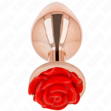 plug metal bijou Kink Rose