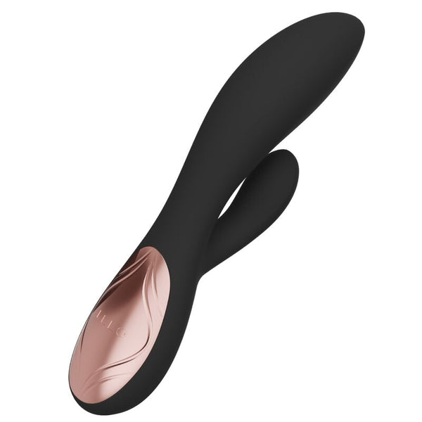 Vibromasseur rabbit à poussée silicone LELO Ina Thrust, noir