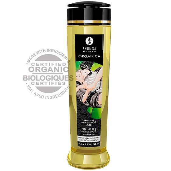 huile de massage Shunga