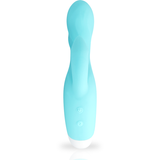 Vibromasseur rabbit silicone MIA Dresde, turquoise
