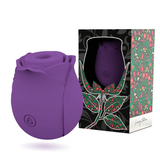 Stimulateur clitoridien par aspiration Mía Rose Wave, silicone violet