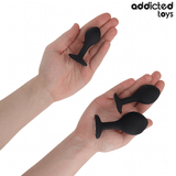 lot 3 plugs anaux bijou silicone Addicted Toys.