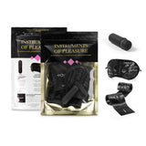 coffret menottes satin masque balle vibrante Bijoux Indiscrets.