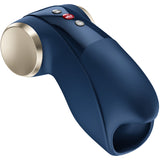 Stimulateur pénien vibrant Fun Factory Cobra Libre II, silicone, bleu nuit