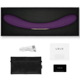 ibromasseur double extrémité silicone LELO Boomerang, violet