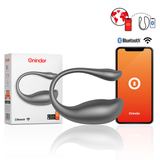 Œuf vibrant connecté silicone Oninder Nairobi, noir