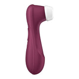 Stimulateur clitoridien silicone Satisfyer Pro 2 Generation 3, vin rouge