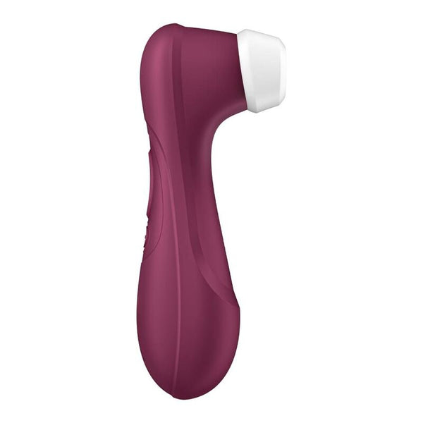 Stimulateur clitoridien silicone Satisfyer Pro 2 Generation 3, vin rouge