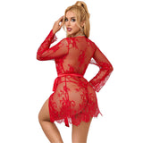 nuisette dentelle Subblime rouge