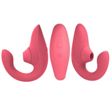 Vibromasseur rabbit silicone Womanizer Blend, rose