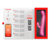 Vibromasseur rabbit silicone Oninder Oslo, rose