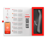 Vibromasseur rabbit silicone Oninder Oslo, noir
