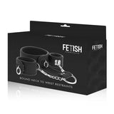 collier menottes Fetish Submissive