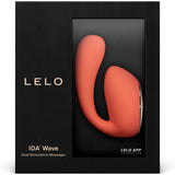 Stimulateur couple connecté silicone LELO Ida Wave, corail