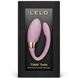 Stimulateur couple connecté silicone LELO Tiani Twist, rose pâle