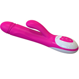 Vibromasseur rabbit rotatif Nalone Wave, silicone, 26 cm