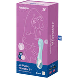 vibromasseur silicone point g Satisfyer bleu